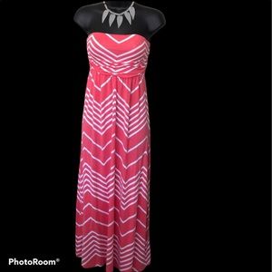Design History strapless long summer dress Sz Smll
